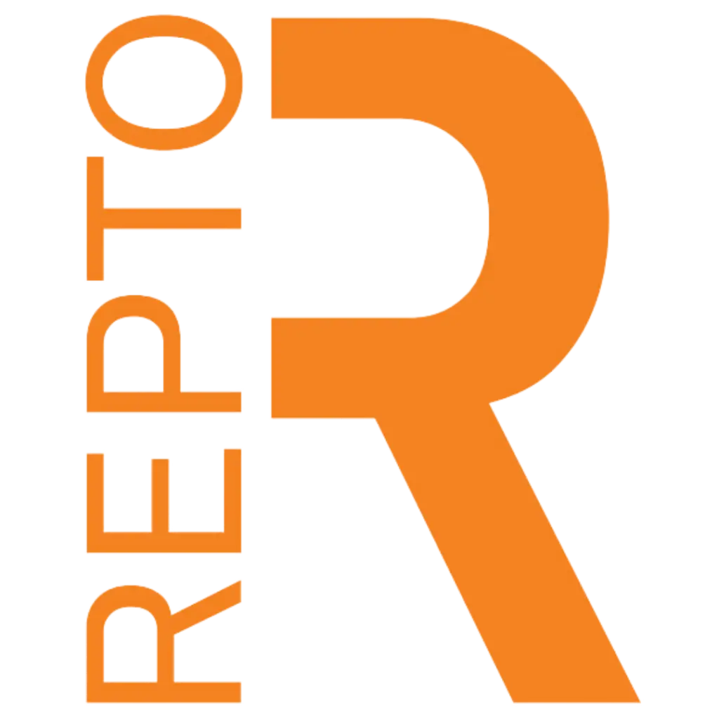 Repto Logo i orange